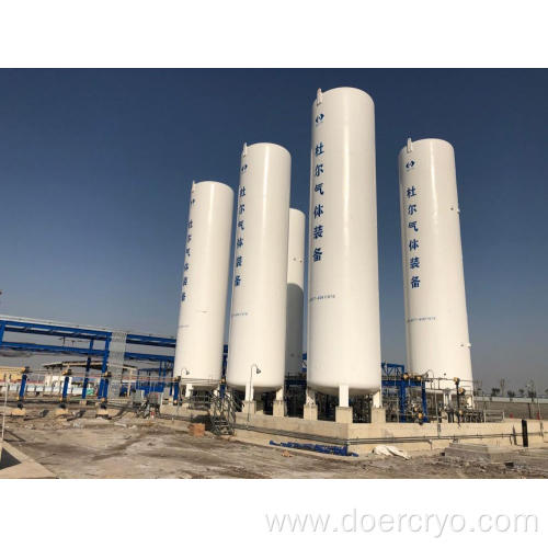 High Purity Oxygen Vaccum Storage Tank